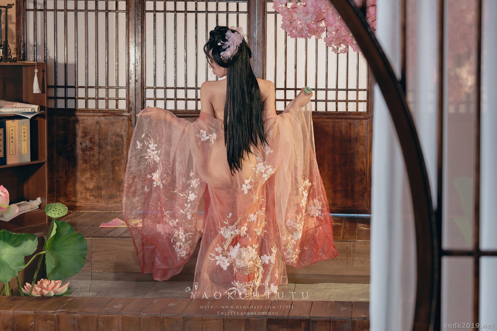 黏黏团子兔 八月订阅『醉倒荷塘边』& 游园惊梦 图集 19