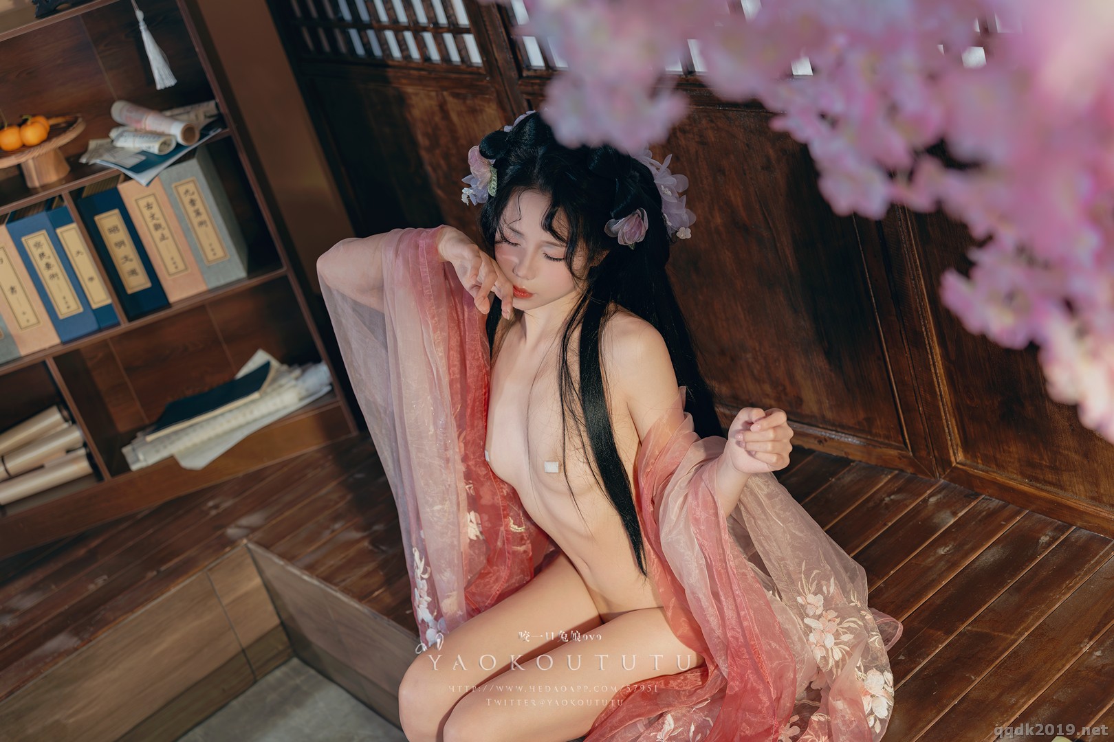 黏黏团子兔 八月订阅『醉倒荷塘边』& 游园惊梦 图集 25
