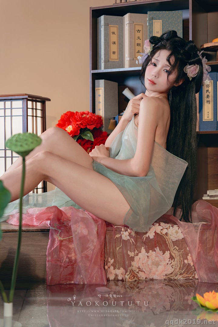 黏黏团子兔 八月订阅『醉倒荷塘边』& 游园惊梦 图集 28