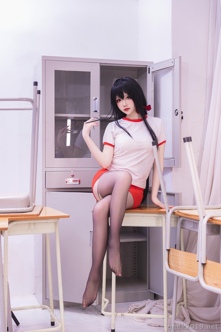 雪晴Astra 碧蓝航线 大凤 体操服 图集 13